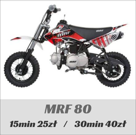 MRF 80 - 15min 25zł/30min 40zł